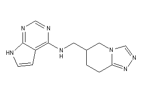 Image of 7H-pyrrolo[2,3-d]pyrimidin-4-yl(5,6,7,8-tetrahydro-[1,2,4]triazolo[4,3-a]pyridin-6-ylmethyl)amine