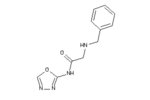 2-(benzylamino)-N-(1,3,4-oxadiazol-2-yl)acetamide