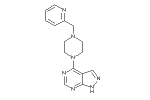 4-[4-(2-pyridylmethyl)piperazino]-1H-pyrazolo[3,4-d]pyrimidine