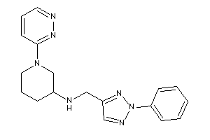 (2-phenyltriazol-4-yl)methyl-(1-pyridazin-3-yl-3-piperidyl)amine