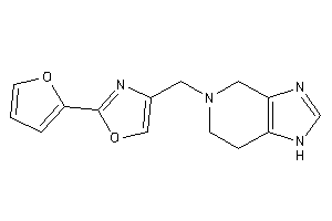 2-(2-furyl)-4-(1,4,6,7-tetrahydroimidazo[4,5-c]pyridin-5-ylmethyl)oxazole