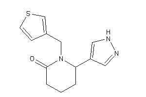 6-(1H-pyrazol-4-yl)-1-(3-thenyl)-2-piperidone