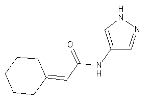 2-cyclohexylidene-N-(1H-pyrazol-4-yl)acetamide