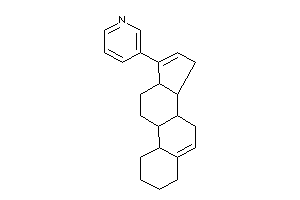 3-(2,3,4,7,8,9,10,11,12,13,14,15-dodecahydro-1H-cyclopenta[a]phenanthren-17-yl)pyridine