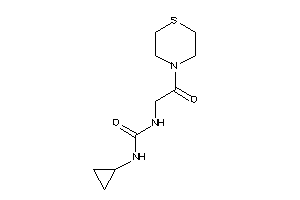 1-cyclopropyl-3-(2-keto-2-thiomorpholino-ethyl)urea