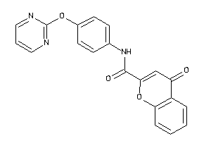 4-keto-N-[4-(2-pyrimidyloxy)phenyl]chromene-2-carboxamide