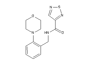 N-(2-morpholinobenzyl)-1,2,5-thiadiazole-3-carboxamide