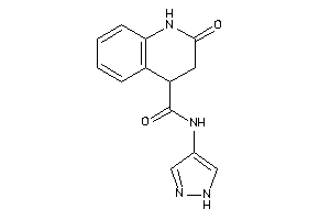 2-keto-N-(1H-pyrazol-4-yl)-3,4-dihydro-1H-quinoline-4-carboxamide