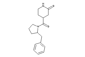 4-(2-benzylpyrrolidine-1-carbonyl)-2-piperidone