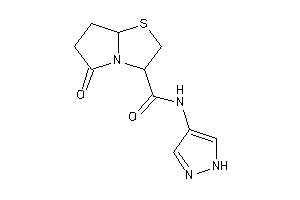 5-keto-N-(1H-pyrazol-4-yl)-3,6,7,7a-tetrahydro-2H-pyrrolo[2,1-b]thiazole-3-carboxamide