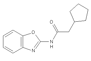 N-(1,3-benzoxazol-2-yl)-2-cyclopentyl-acetamide