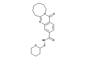 Image of 13-keto-N-tetrahydropyran-2-yloxy-6,7,8,9,10,11-hexahydroazocino[2,1-b]quinazoline-3-carboxamide