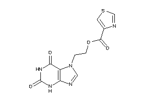 Thiazole-4-carboxylic Acid 2-(2,6-diketo-3H-purin-7-yl)ethyl Ester