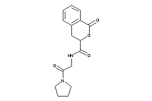 1-keto-N-(2-keto-2-pyrrolidino-ethyl)isochroman-3-carboxamide