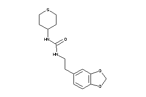 1-homopiperonyl-3-tetrahydrothiopyran-4-yl-urea