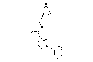 1-phenyl-N-(1H-pyrazol-4-ylmethyl)-2-pyrazoline-3-carboxamide