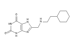 8-[(2-cyclohexylethylamino)methyl]-7H-xanthine