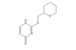 2-(tetrahydropyran-2-ylmethylthio)-1H-pyrimidin-4-one