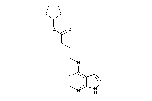 4-(1H-pyrazolo[3,4-d]pyrimidin-4-ylamino)butyric Acid Cyclopentyl Ester