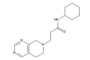 N-cyclohexyl-3-(6,8-dihydro-5H-pyrido[3,4-d]pyrimidin-7-yl)propionamide