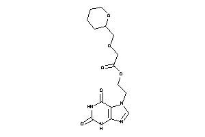 2-(tetrahydropyran-2-ylmethoxy)acetic Acid 2-(2,6-diketo-3H-purin-7-yl)ethyl Ester