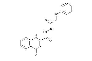 4-keto-N'-(2-phenoxyacetyl)-1H-quinoline-2-carbohydrazide