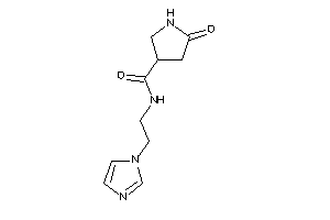 N-(2-imidazol-1-ylethyl)-5-keto-pyrrolidine-3-carboxamide