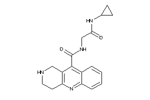 N-[2-(cyclopropylamino)-2-keto-ethyl]-1,2,3,4-tetrahydrobenzo[b][1,6]naphthyridine-10-carboxamide