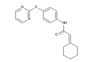 2-cyclohexylidene-N-[4-(2-pyrimidyloxy)phenyl]acetamide