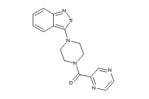 Image of [4-(2,1-benzothiazol-3-yl)piperazino]-pyrazin-2-yl-methanone