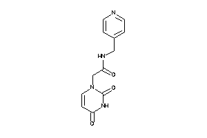 2-(2,4-diketopyrimidin-1-yl)-N-(4-pyridylmethyl)acetamide