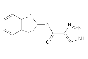 Image of N-(1,3-dihydrobenzimidazol-2-ylidene)-1H-triazole-4-carboxamide