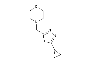 4-[(5-cyclopropyl-1,3,4-oxadiazol-2-yl)methyl]morpholine