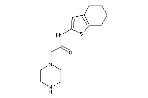 2-piperazino-N-(4,5,6,7-tetrahydrobenzothiophen-2-yl)acetamide