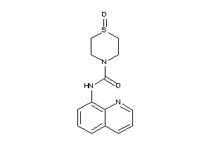 Image of 1-keto-N-(8-quinolyl)-1,4-thiazinane-4-carboxamide
