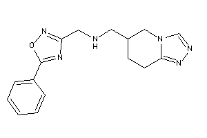 (5-phenyl-1,2,4-oxadiazol-3-yl)methyl-(5,6,7,8-tetrahydro-[1,2,4]triazolo[4,3-a]pyridin-6-ylmethyl)amine