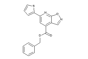 6-(2-thienyl)isoxazolo[5,4-b]pyridine-4-carboxylic Acid Benzyl Ester