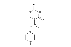 5-(2-piperazinoacetyl)uracil