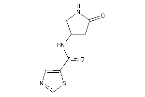 N-(5-ketopyrrolidin-3-yl)thiazole-5-carboxamide