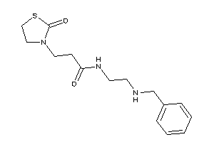 N-[2-(benzylamino)ethyl]-3-(2-ketothiazolidin-3-yl)propionamide