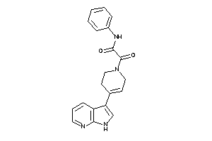 2-keto-N-phenyl-2-[4-(1H-pyrrolo[2,3-b]pyridin-3-yl)-3,6-dihydro-2H-pyridin-1-yl]acetamide