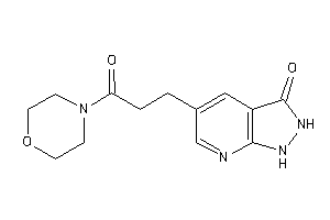 5-(3-keto-3-morpholino-propyl)-1,2-dihydropyrazolo[3,4-b]pyridin-3-one