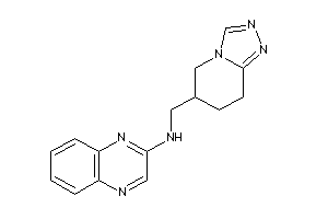 Quinoxalin-2-yl(5,6,7,8-tetrahydro-[1,2,4]triazolo[4,3-a]pyridin-6-ylmethyl)amine