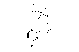 N-[3-(6-keto-1H-pyrimidin-2-yl)phenyl]thiophene-2-sulfonamide