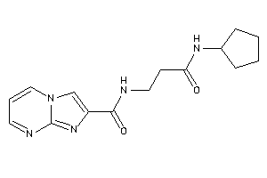 N-[3-(cyclopentylamino)-3-keto-propyl]imidazo[1,2-a]pyrimidine-2-carboxamide