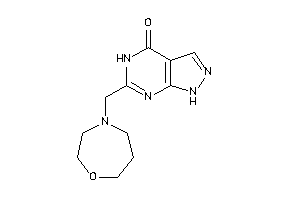 6-(1,4-oxazepan-4-ylmethyl)-1,5-dihydropyrazolo[3,4-d]pyrimidin-4-one