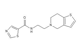 N-[2-(6,7-dihydro-4H-thieno[3,2-c]pyridin-5-yl)ethyl]thiazole-5-carboxamide