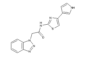 Image of 2-(benzotriazol-1-yl)-N-[4-(1H-pyrrol-3-yl)thiazol-2-yl]acetamide