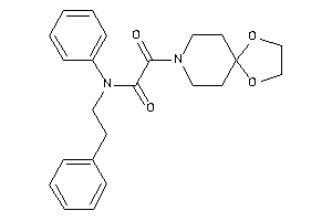 2-(1,4-dioxa-8-azaspiro[4.5]decan-8-yl)-2-keto-N-phenethyl-N-phenyl-acetamide