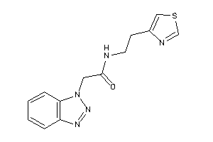 2-(benzotriazol-1-yl)-N-(2-thiazol-4-ylethyl)acetamide